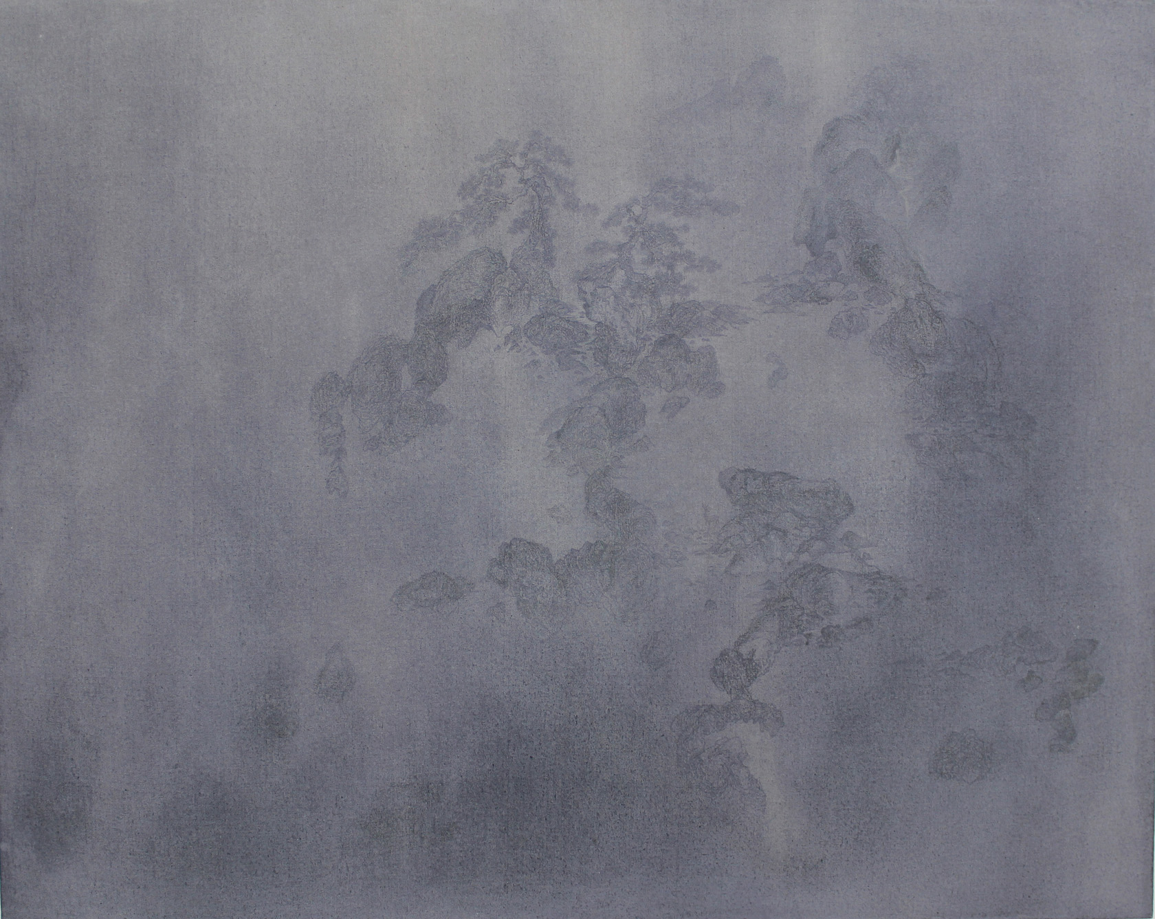 ZTJ16011（張天軍）松荫留停80cmX100cm,布面油画，2015.jpg